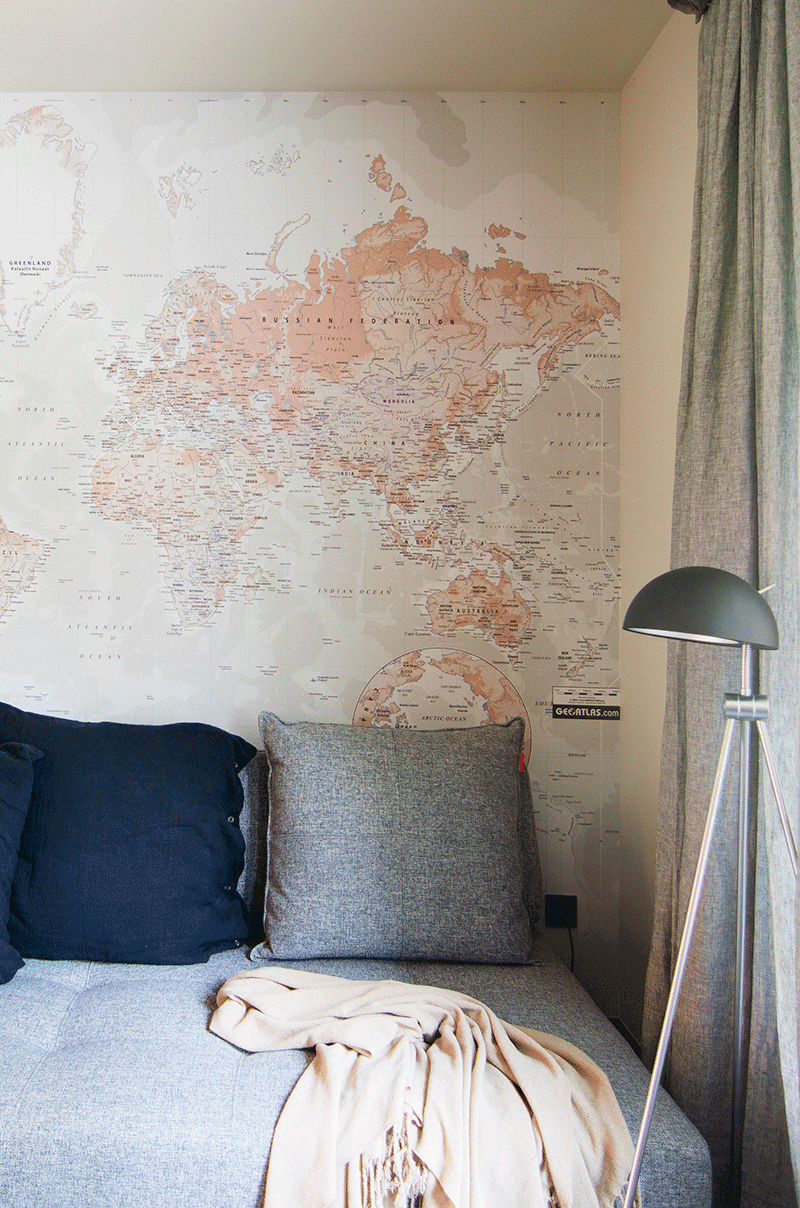 decoración vinilo dormitorio Coblonal Interiorismo