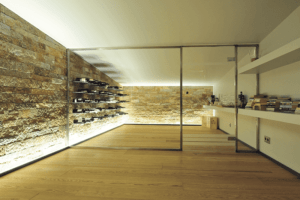 mejor parquet interiorismo bodega moderna de piedra Andorra
