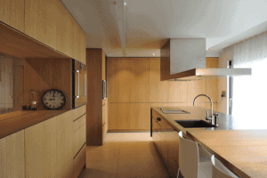 interiorismo cocina moderna de madera Andorra