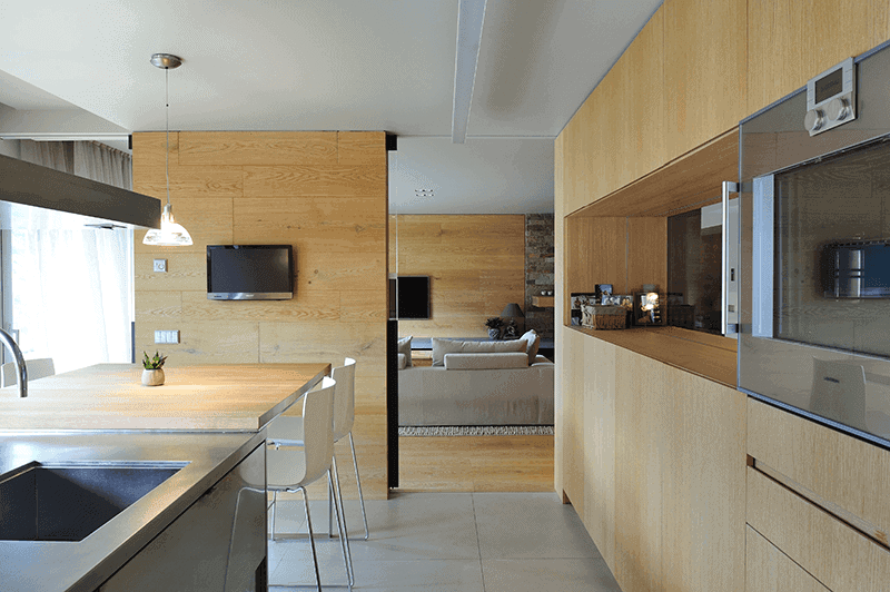 mueble multifuncional cocina Coblonal Interiorismo