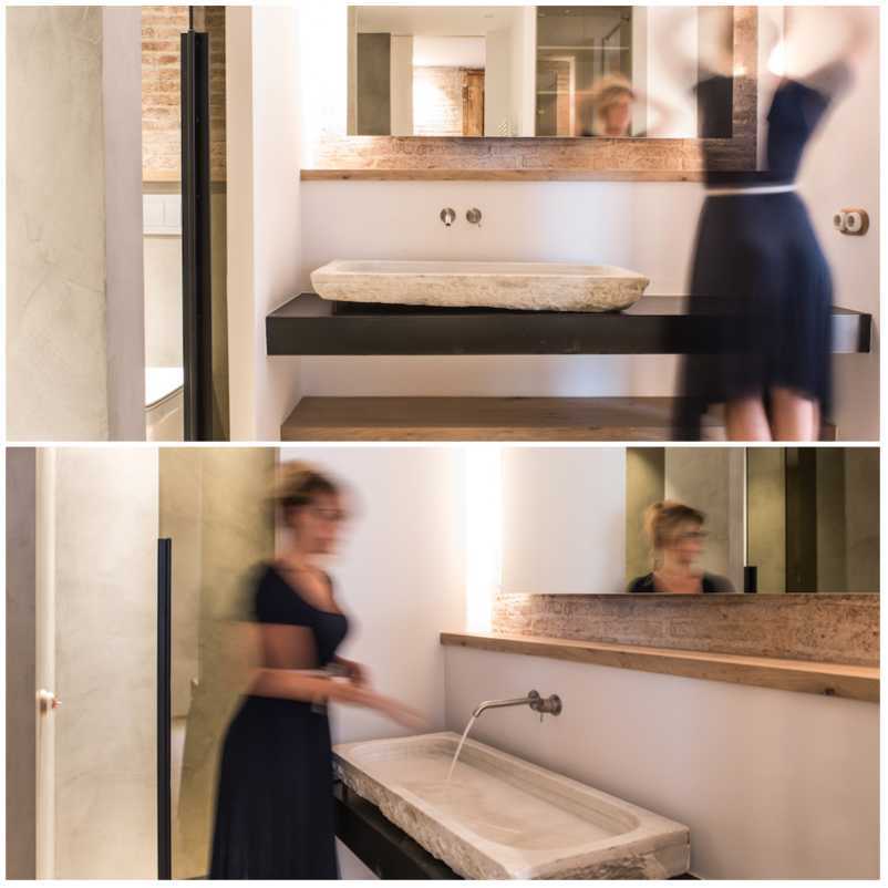 Bathrooms Coblonal Interior Design, Industrial Floating Shelves Bathroom Designs 2018