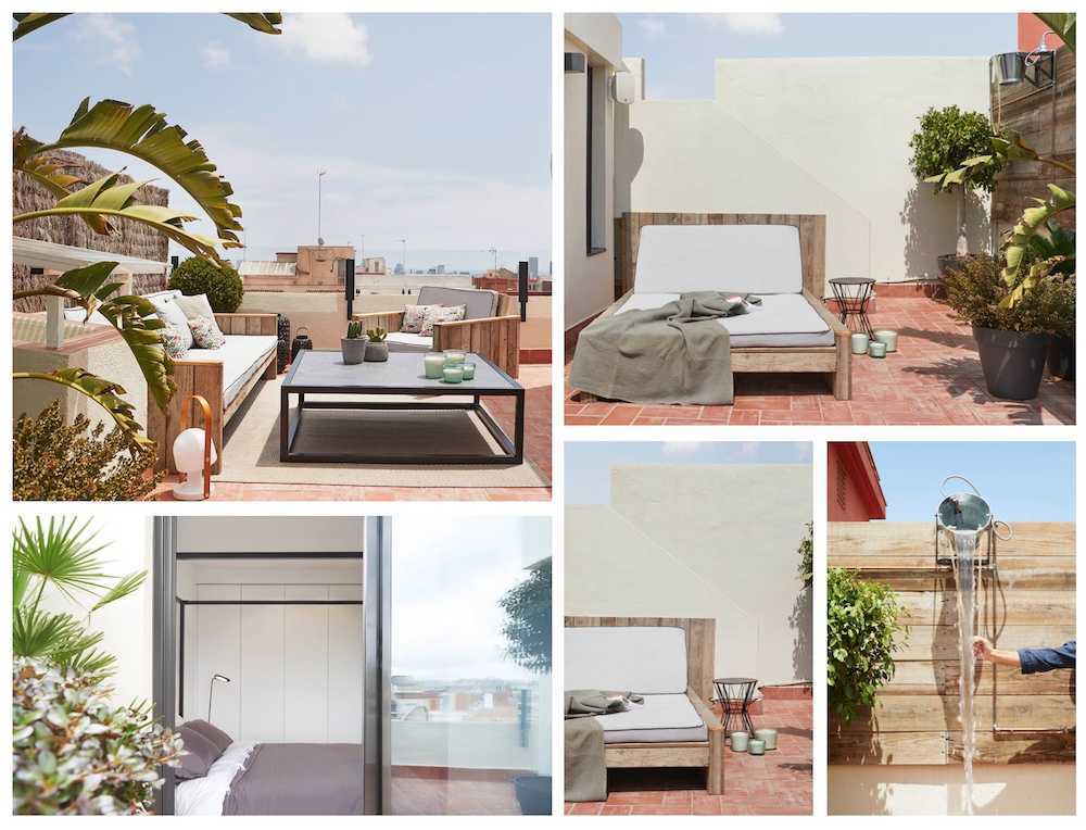 como aprovechar la terraza de un atico